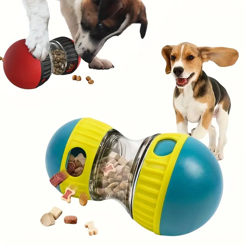 Interactive Squeaky Plush Dog Toy - インタラクティブな犬用おやつディスペンサーおもちゃ、あらゆるタイプのスローフィーダーに適しています、プラスチック製のペット用おもちゃ、楽しく健康的な食事をもたらします