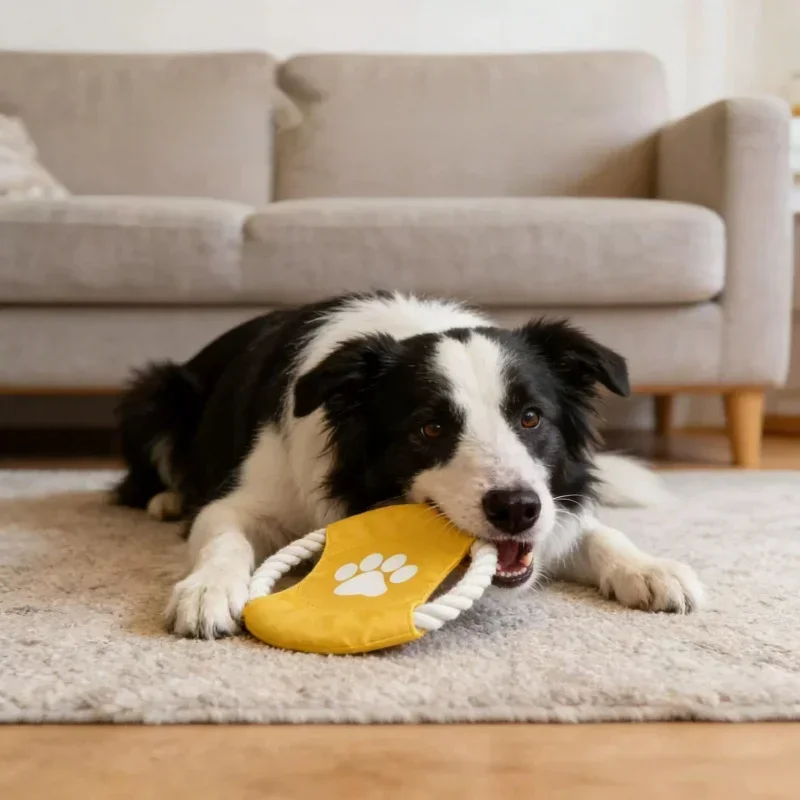 人気インフルエンサーが愛用！ペット用コットンロープ製フリスビ - Flying Disc Dog Training Toy のレビューと価格