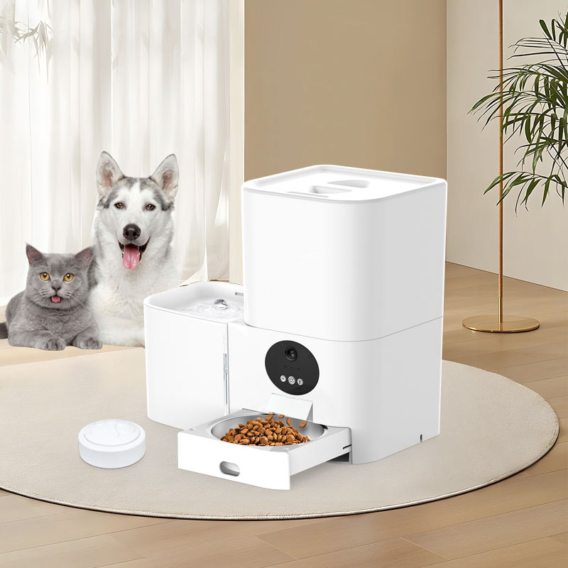 2-in-1スマートWi-Fi電動ペットフィーダー＆5L自動 - Pet Feeders のレビューと価格