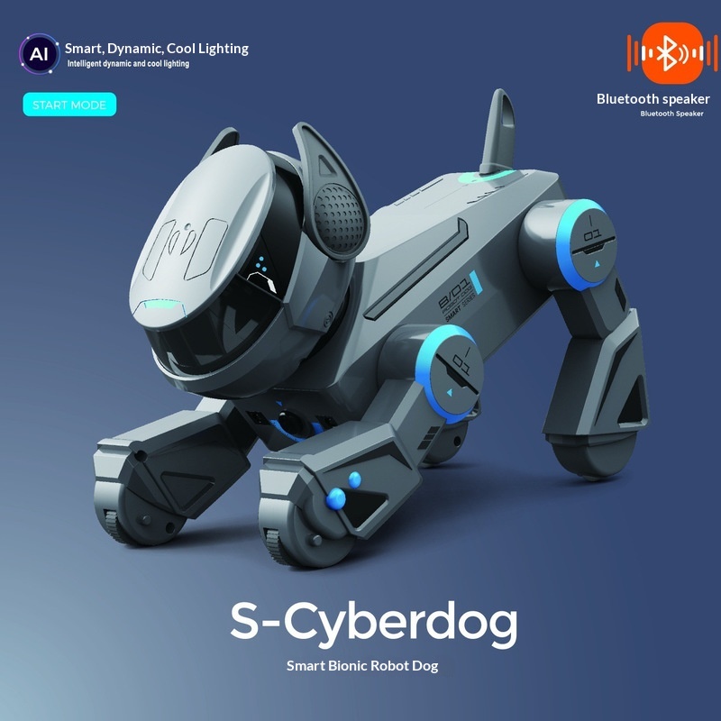 S サイバードッグ スマートロボット犬 AI搭載 リモコン操 - Dog Toys のレビューと価格