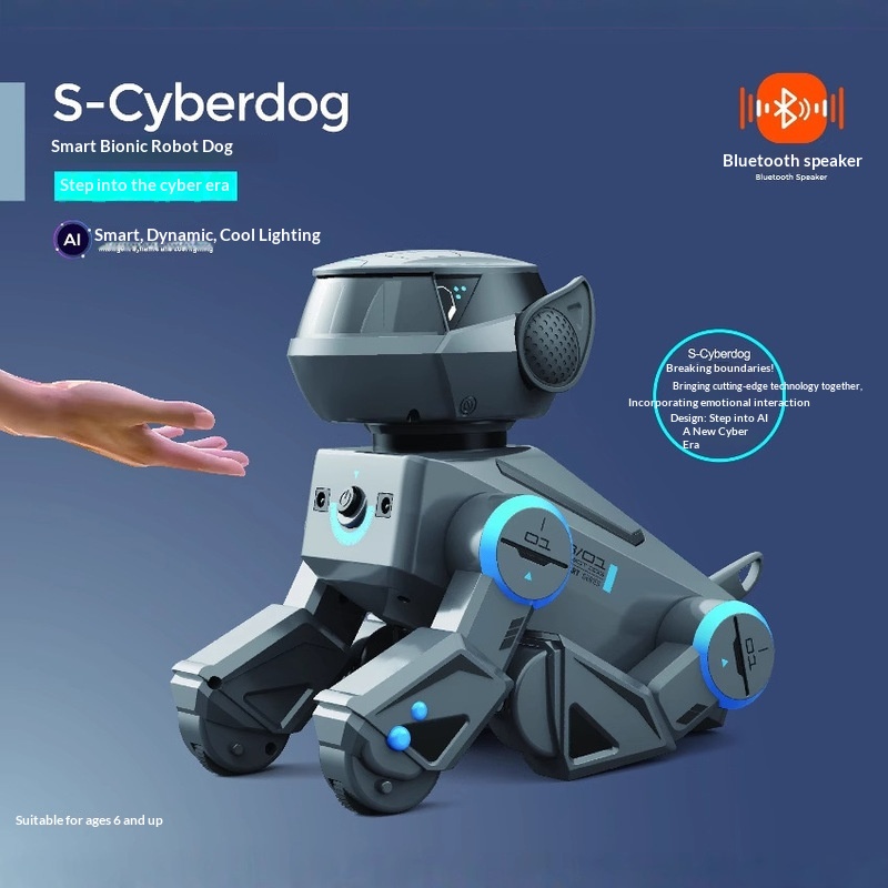 S サイバードッグ スマートロボット犬 AI搭載 リモコン操 - Dog Toys のレビューと価格