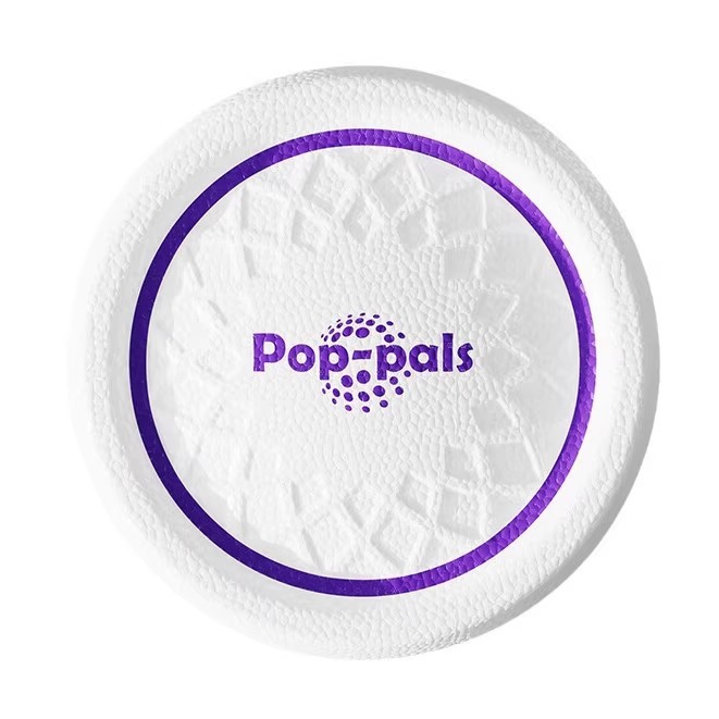 犬用フライングディスクおもちゃ、耐久性のある柔らかいゴム製フ - Flying Disc Dog Training Toy のレビューと価格