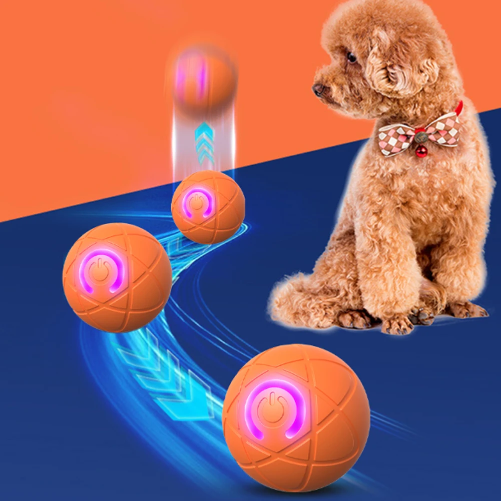 スマートインタラクティブドッグボール：自動回転＆移動電動おも - Automatic Moving Dog Ball のレビューと価格