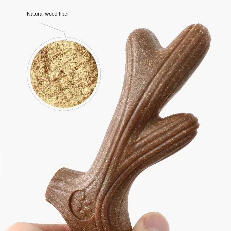鹿の角松材の噛むおもちゃ,犬用の強力な噛むおもちゃ,不滅,耐 - Indestructible Dog Chew Toy のレビューと価格